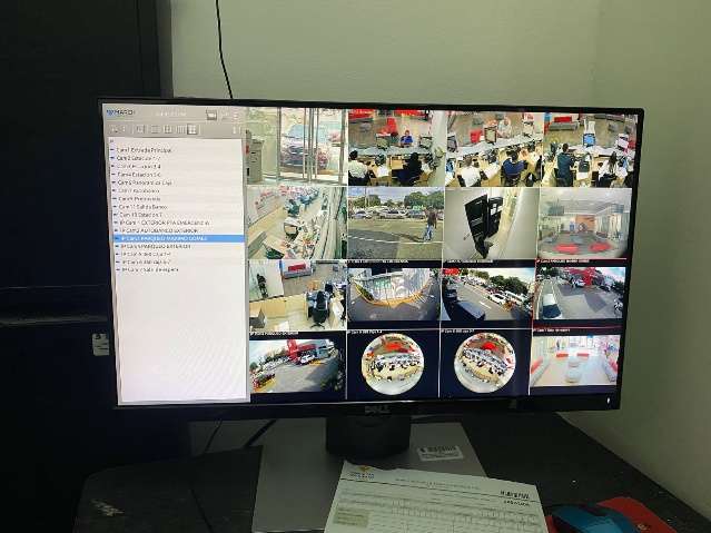 Vista de parqueo restaurada